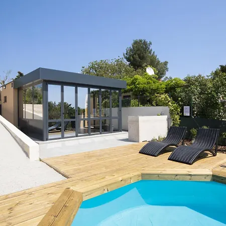 Villa House Olive - Ground Floor House For 2 People With Private Near Medulin *